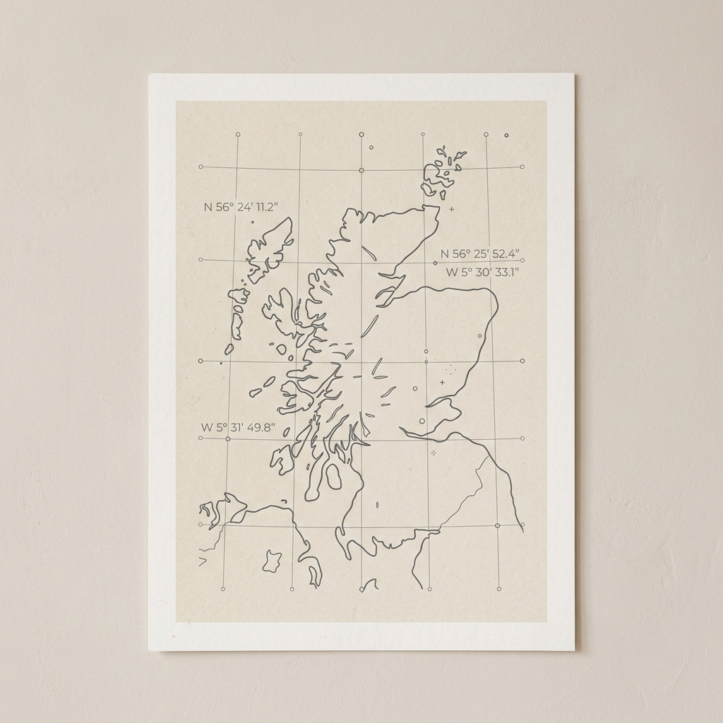 Geographics Art Map